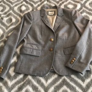 J Crew School Boy Gray Blazer